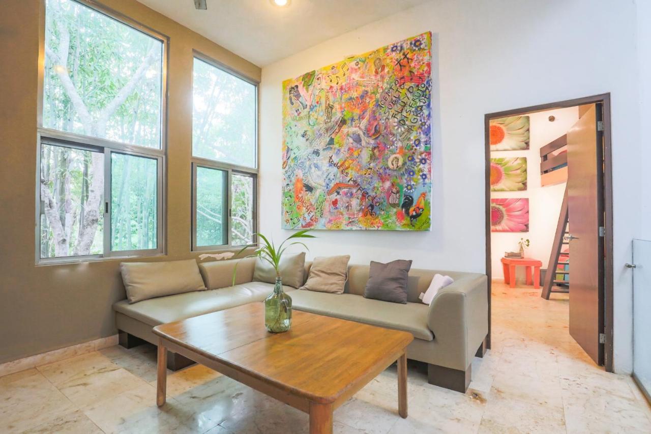 קנקון Guest House La Aldea Holistic Experience מראה חיצוני תמונה