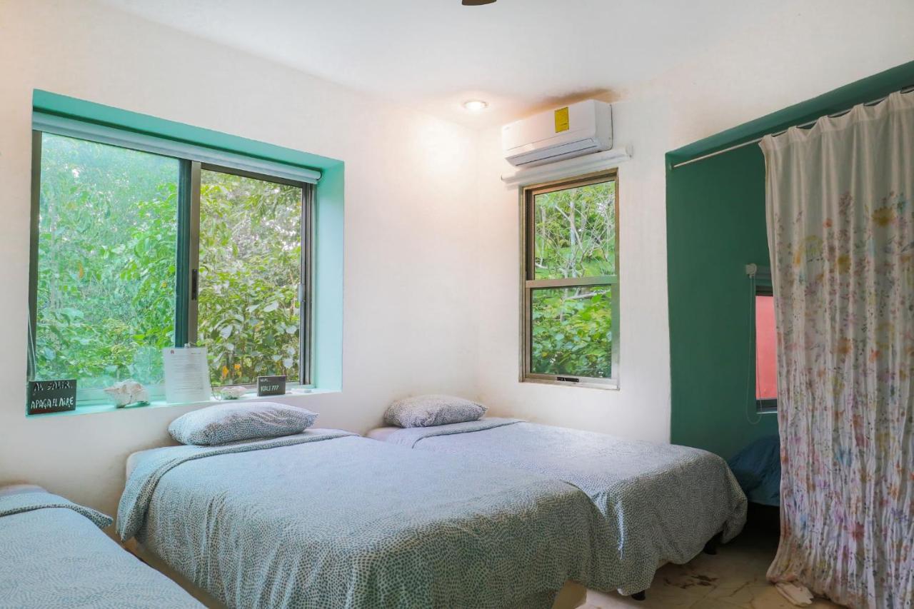 קנקון Guest House La Aldea Holistic Experience מראה חיצוני תמונה